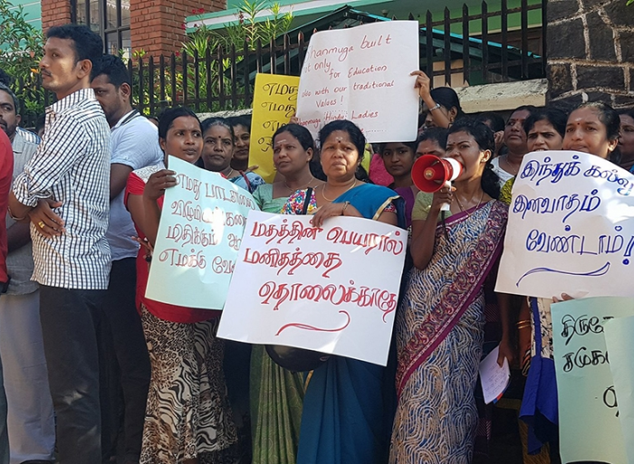Abhaya Issue At Trinco Hindu Ladies’ College; Conspiracy To Pit Tamils Against Muslims?